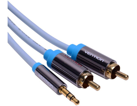 Кабель RCA 3.5 мм AUX Vention BCFSF 1 метр