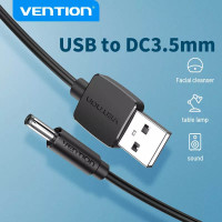 Кабель DC 3.5 x 1.35 mm 5V 2A USB 24 AWG Vention (CEX)