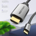 Кабель Type C HDMI 4K 60Hz USB 3.1 Thunderbolt 3 Vention (V-CGSB)
