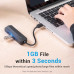 USB Ethernet адаптер RJ45 хаб 3.0 Vention (CHNBB)