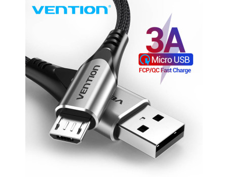 Кабель Vention Micro USB для быстрой зарядки Fast Charge 3A 
