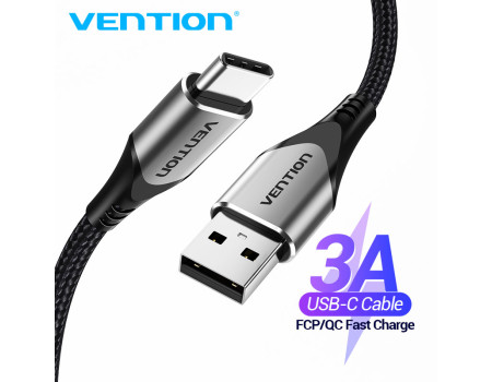 Кабель Vention Type-C для быстрой зарядки Fast Charge 3A 