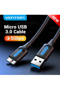 Кабель для жесткого диска HDD/SSD USB 3.0 Micro USB Vention (COP)