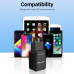Зарядний пристрій USB 5V 2.1A 10.5W Vention (Black)