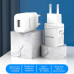 Зарядний пристрій USB 5V 2.1A 10.5W Vention (White)