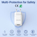 Зарядний пристрій USB 5V 2.1A 10.5W Vention (White)