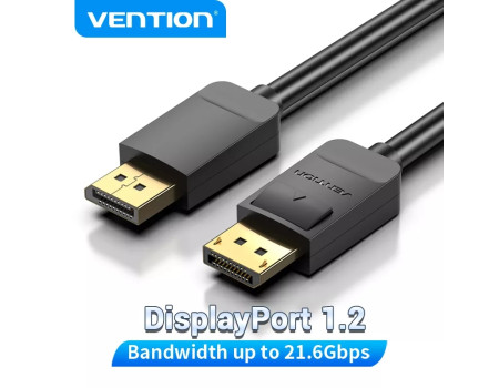 Кабель Displayport 1.2 4K-60hz 2K-144hz 1080P-240hz DP 3D Vention (HACBF)