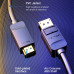 Кабель Displayport HDMI 1080P 3D DP Vention (HADBG)