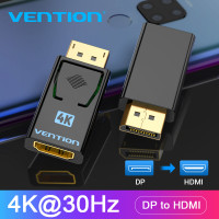 Перехідник DisplayPort HDMI 4K Vention