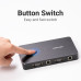 KVM перемикач USB VGA Switch Vention для 2 комп'ютерів