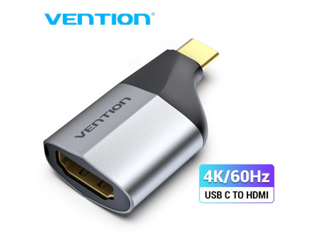 Переходник Type C HDMI 4k 60hz Vention (V-TCAH0)