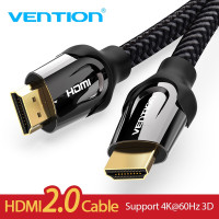 Кабель HDMI 2.0 Vention 4k@60Гц HDR ARC 3D (VAAB05-BK)