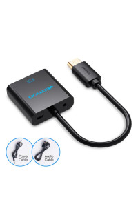 Переходник HDMI VGA со звуком и доп. питанием Vention VAA-V11B