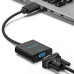 Перехідник HDMI VGA зі звуком та дод. живленням Vention VAA-V11B
