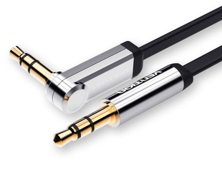 Кабель 3.5 мм 3.5 мм AUX Vention VAB-B03-BK 1 м