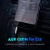 Кабель 3.5 мм 3.5 мм AUX Vention VAB-B03-BK 1 м