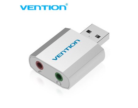Зовнішня карта USB AUX Vention VAB-S13-SV