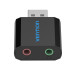 Внешняя карта USB AUX Vention VAB-S17-BK