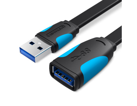 Удлинитель USB 3.0 Vention VAS-A13-BK