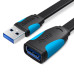 Удлинитель USB 3.0 Vention VAS-A13-BK
