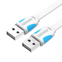 Кабель USB Type A Type A USB 2.0 Vention VAS A15-W100 1 м