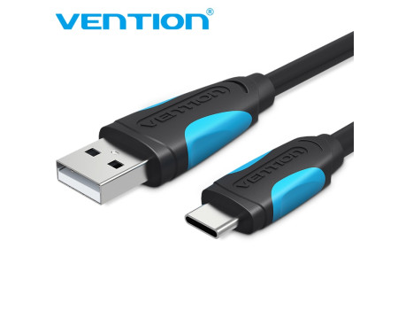 Кабель для быстрой зарядки USB Type-C Vention VAS36-B025 3А 20 см 