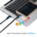 Кабель для быстрой зарядки USB Type-C Vention VAS36-B025 3А 20 см 