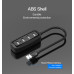 Хаб USB 2.0 Vention VASJ43-BK