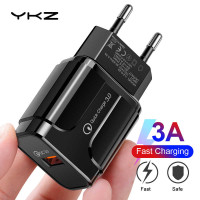 Мережевий зарядний пристрій USB YKZ QC 3.0 18w